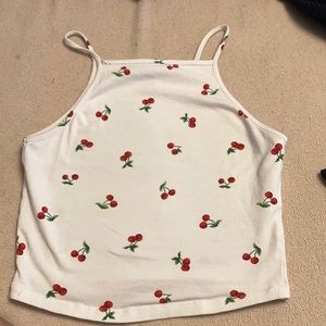 Cherry Crop Top